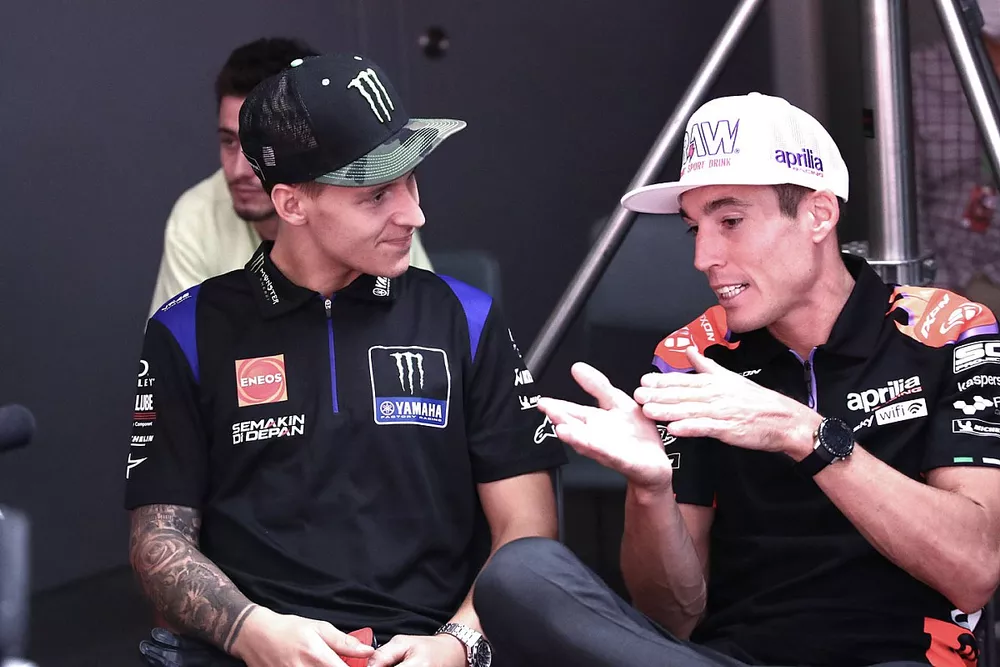 Fabio Quartararo, Yamaha Factory Racing,  Aleix Espargaro, Aprilia Racing Team