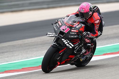 En Aprilia no se ven "preparados" para luchar por el título