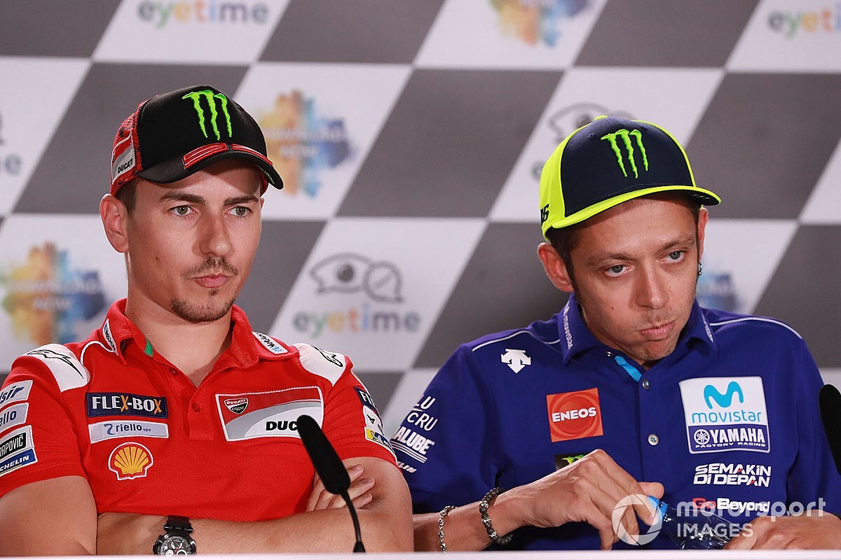 Jorge Lorenzo über Valentino Rossi: