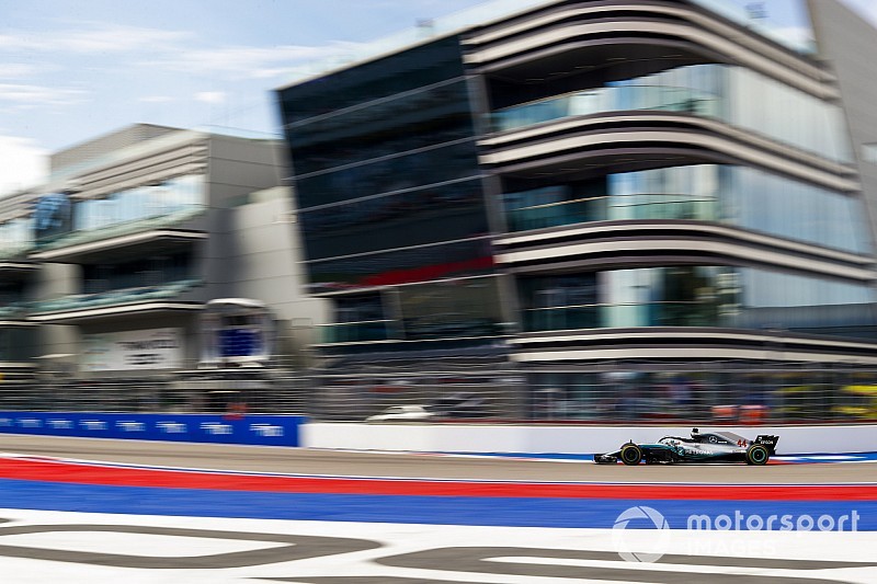 ロシアGP:FP2はメルセデス1-2。ガスリー8番手に躍進!