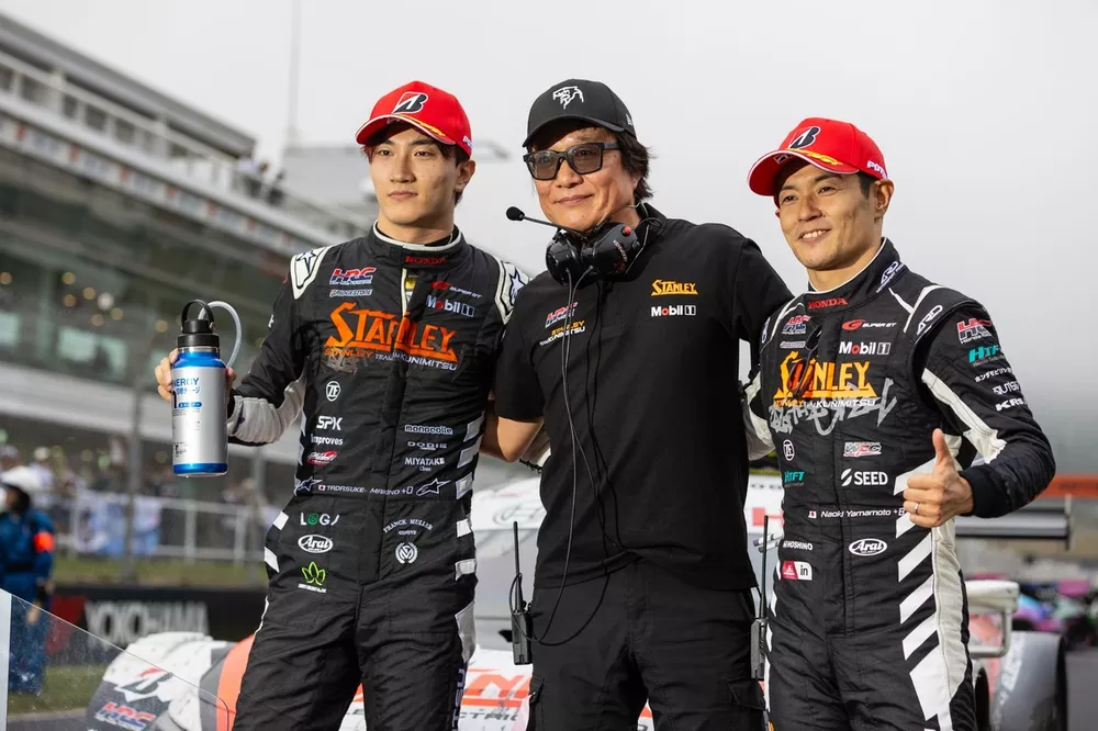 Naoki Yamamoto, Tadasuke Makino, #100 STANLEY CIVIC TYPE R-GT
