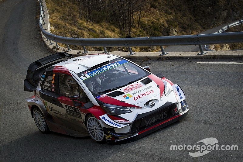 El Toyota de Meeke se impone a los Hyundai en el shakedown del Rally México