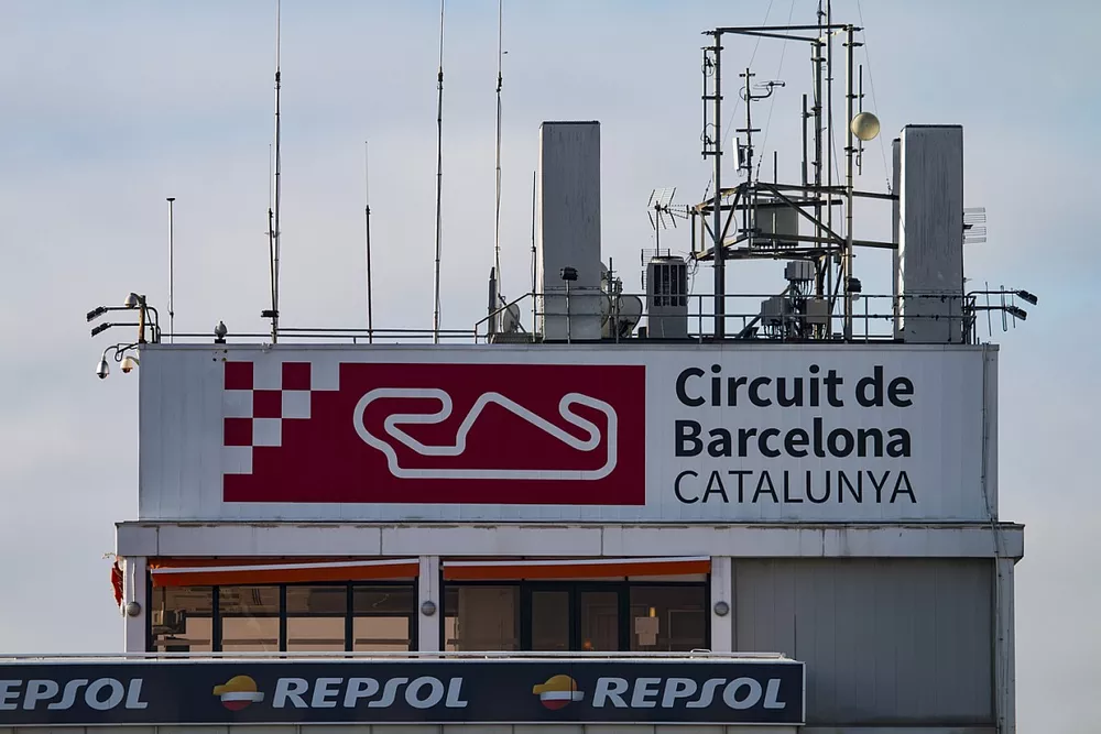 La tour de contr&ocirc;le du Circuit de Barcelone