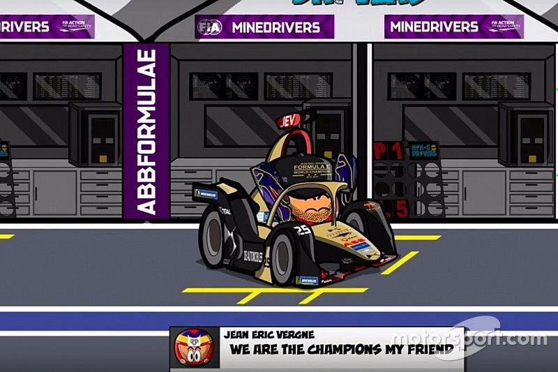 Jean-Eric Vergne gana el campeonato 2018/2019 de F&oacute;rmula E