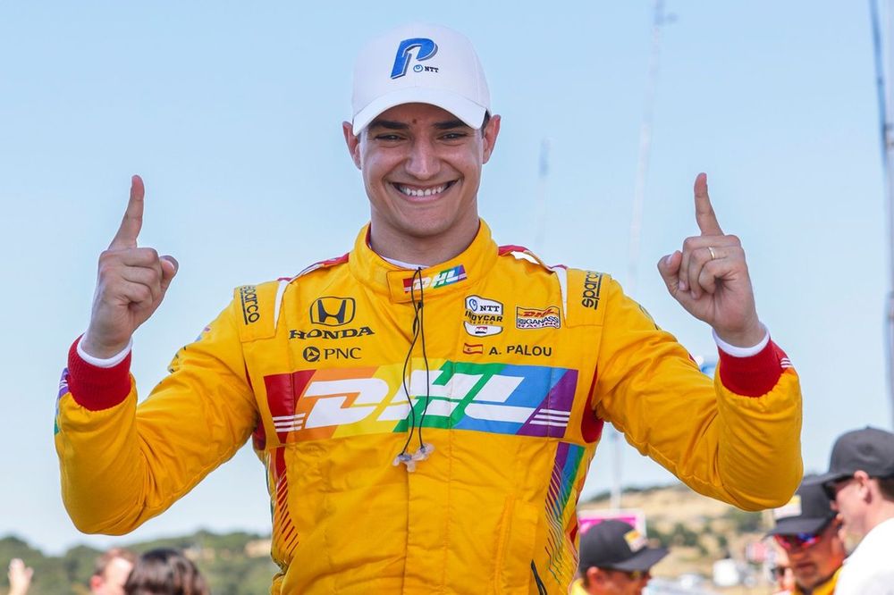 Alex Palou, Chip Ganassi Racing Honda P1 Pole Award