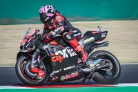 Vi&ntilde;ales: "En las rectas cuesta respirar por el calor que desprende la moto"