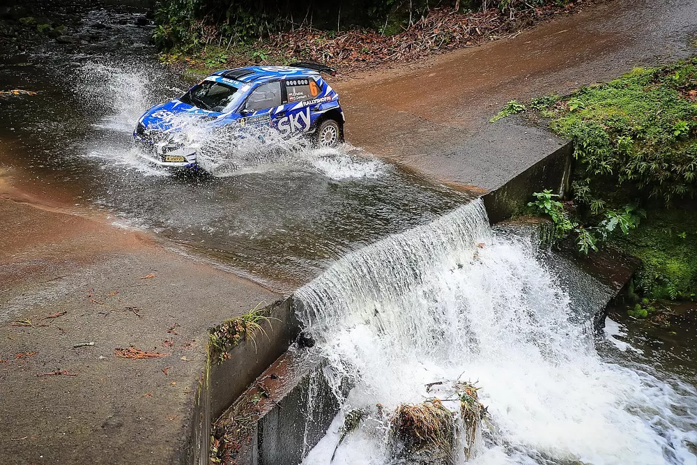 Łukasz Habaj, Daniel Dymurski, Skoda Fabia R5, Rallye Azores, FIA ERC