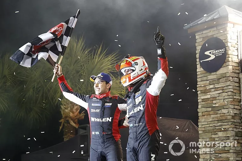 Race winners #31 Action Express Racing Cadillac DPi: Felipe Nasr, Eric Curran, Pipo Derani