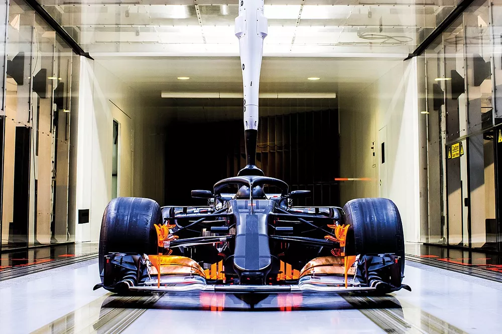 T&uacute;nel de viento en F1