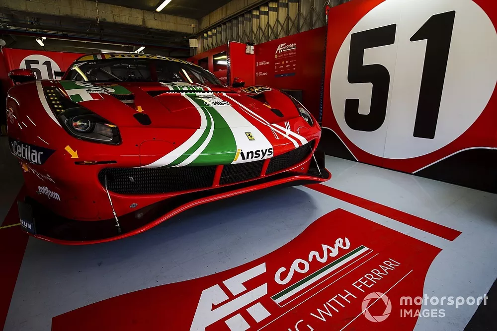 #51 AF Corse Ferrari 488 GTE EVO: Alessandro Pier Guidi, James Calado 
