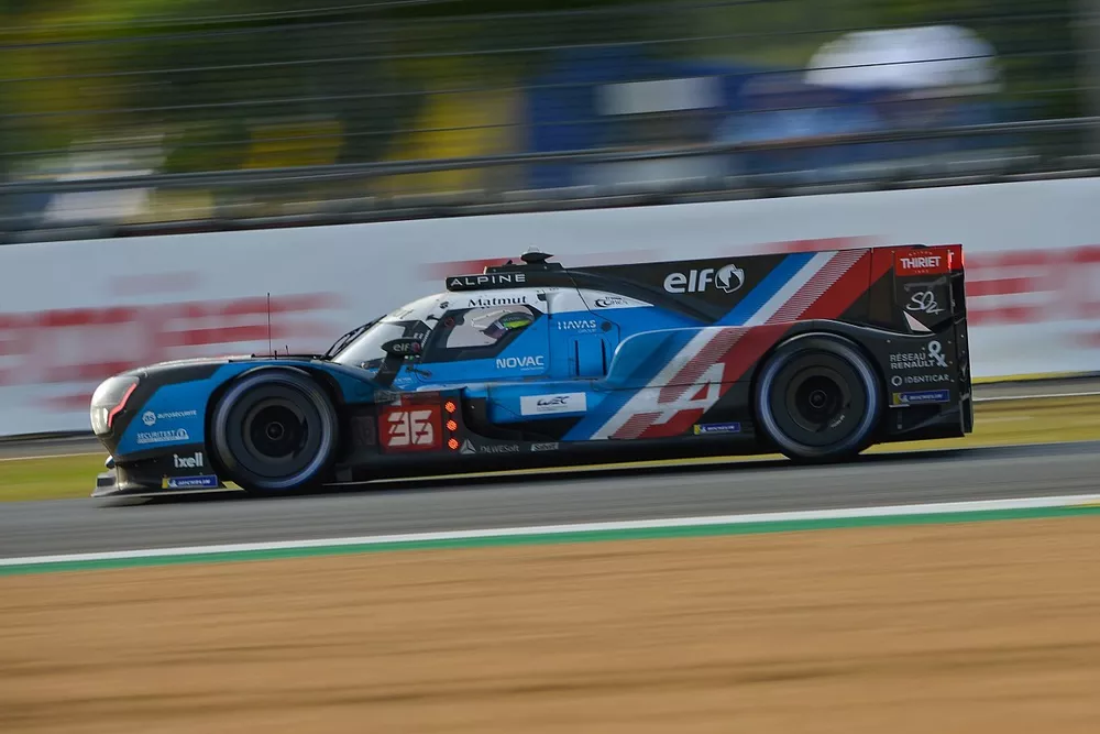 #36 Alpine Elf Matmut Alpine A480 - Gibson Hypercar, Andr&eacute; Negr&atilde;o, Nicolas Lapierre, Matthieu Vaxiviere