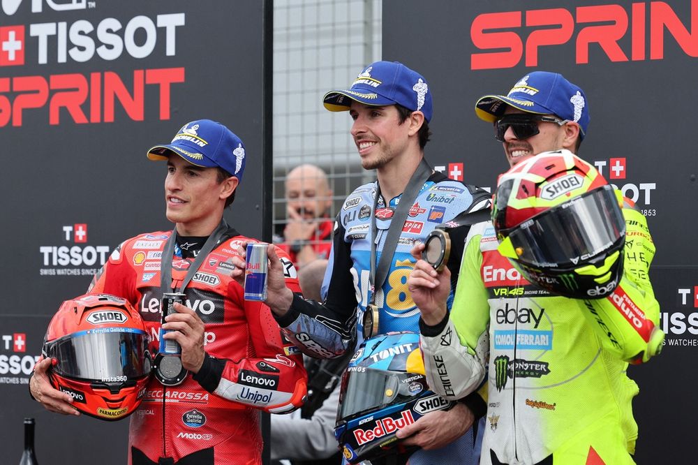 Fabio Di Giannantonio, VR46 Racing Team, Alex M&aacute;rquez, Gresini Racing, Marc M&aacute;rquez, Ducati Team