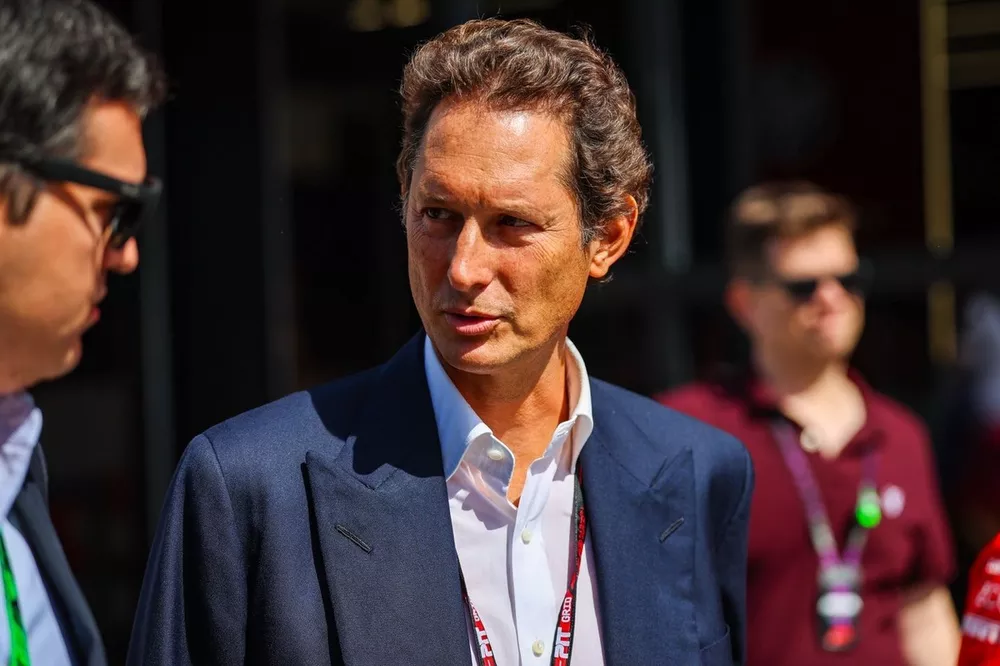 Il presidente della Ferrari John Elkann