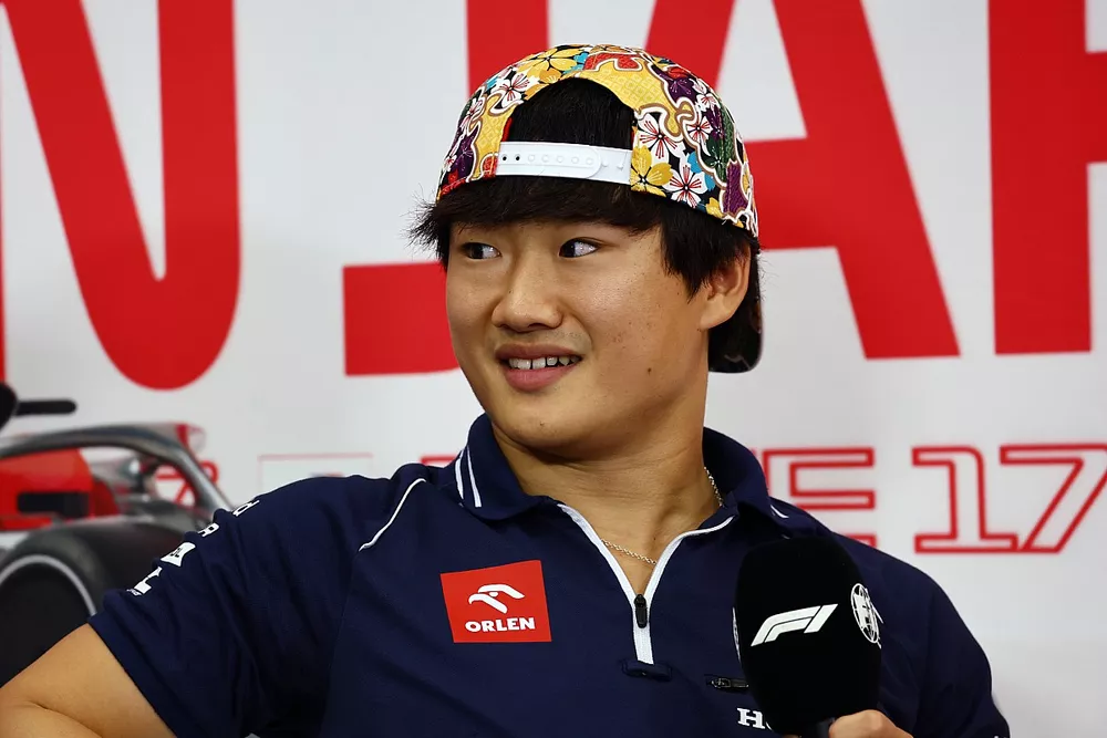 Yuki Tsunoda, Scuderia AlphaTaur,  attending the FIA press conference