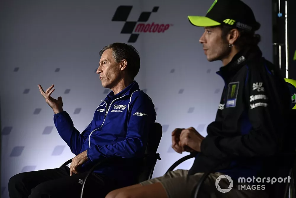 Lin Jarvis, directeur ex&eacute;cutif Yamaha Motor Racing