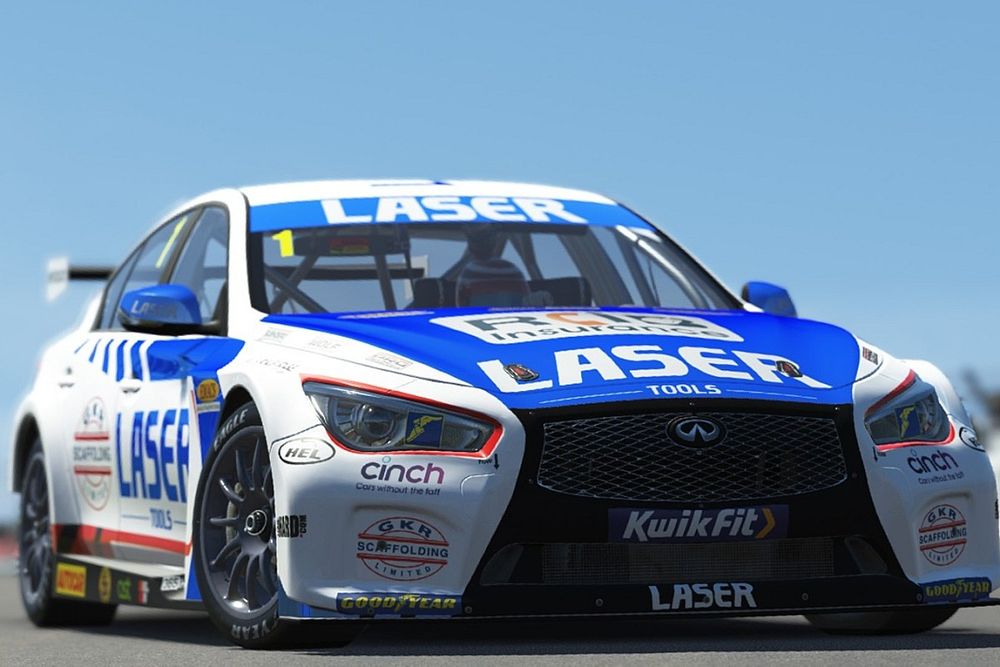 Official BTCC content is coming to rFactor 2, starting with the 2021 Infiniti and Toyota cars