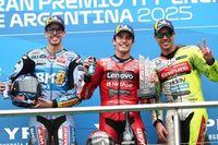 Morbidelli, tercero detr&aacute;s de los M&aacute;rquez en Termas: "Es lo m&aacute;ximo en este momento"