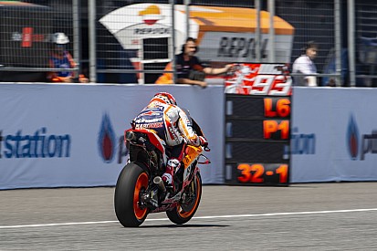 Tidak sekencang tes, Marquez gunakan set-up berbeda