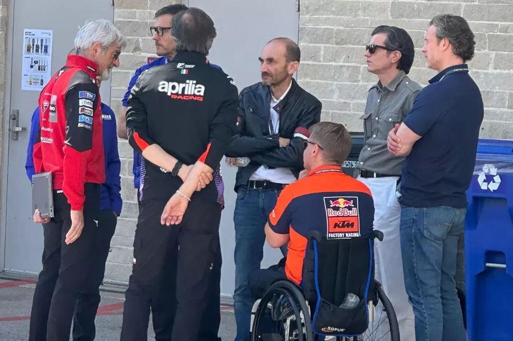 Miembros de la MSMA de MotoGP