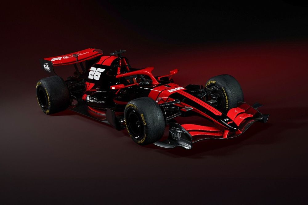 2026 F1 car render