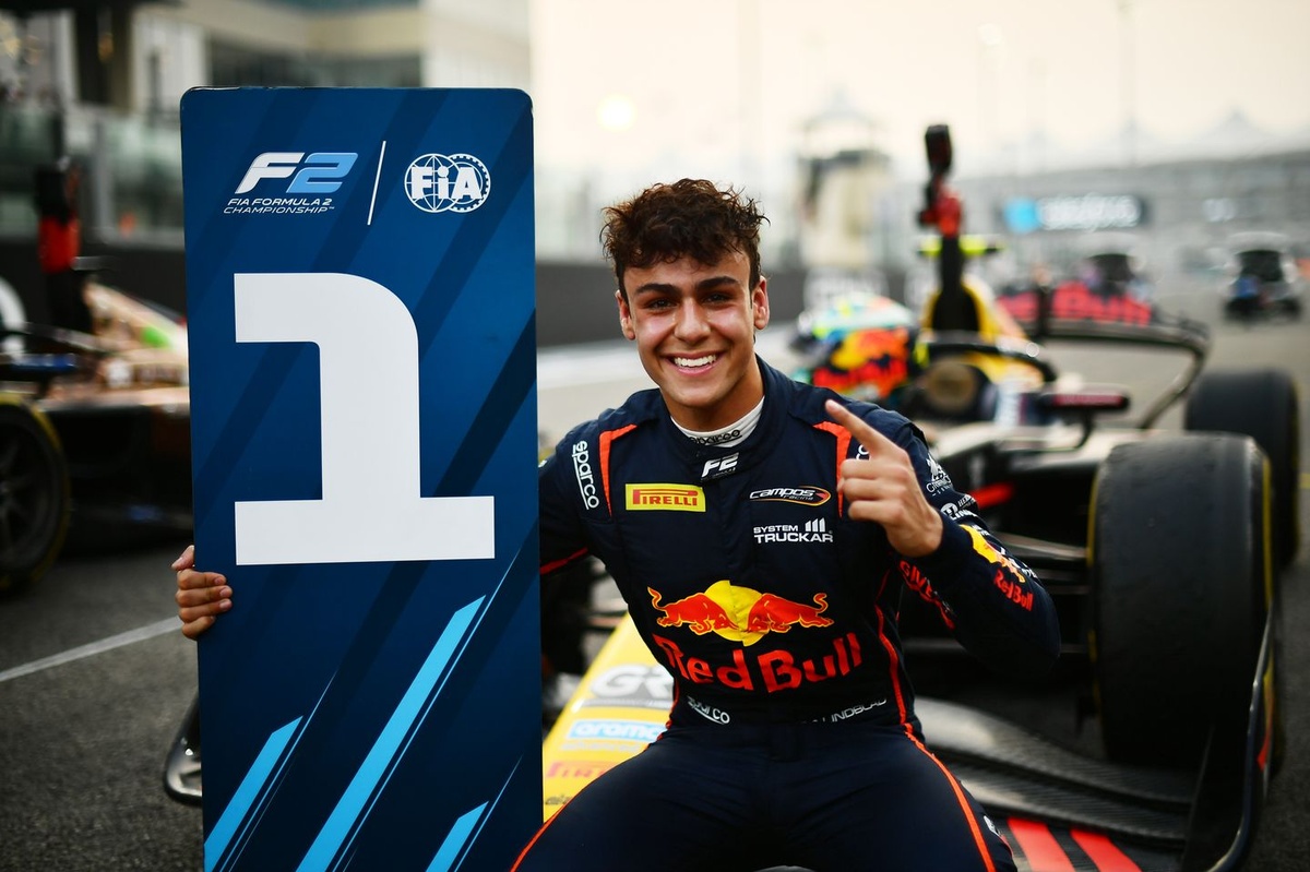 Lindblad wygrał emocjonujący sprint F2 w Abu Zabi