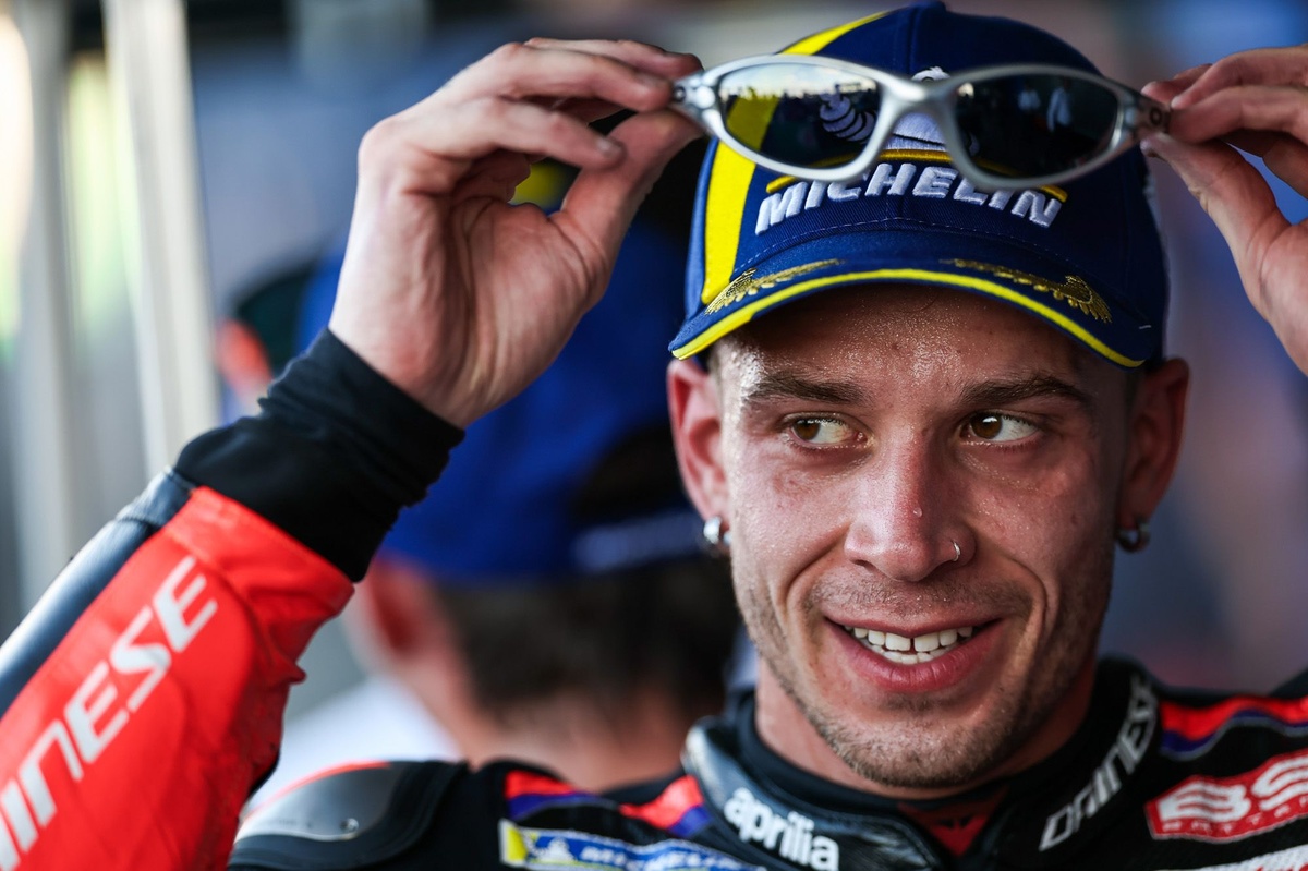MotoGP | Bezzecchi: "Aprilia favorita anche qui? Non abbiamo fatto un giro, è presto per dirlo"