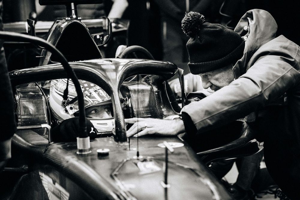 Fernando Alonso y Adrian Newey, Aston Martin