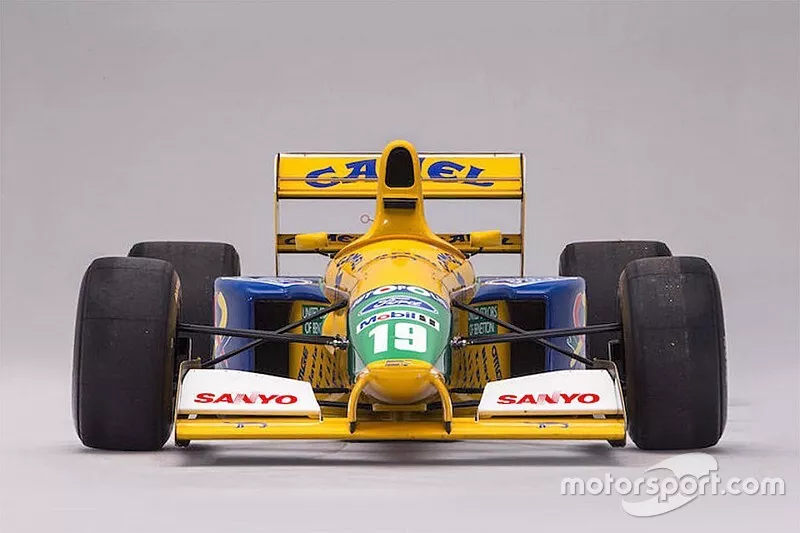 美しきF1マシン：「シューマッハー初表彰台。若き日の相棒」ベネトンB191B