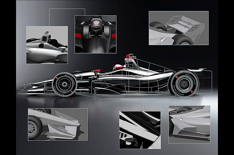L'IndyCar dévoile un rendu de sa monoplace 2018