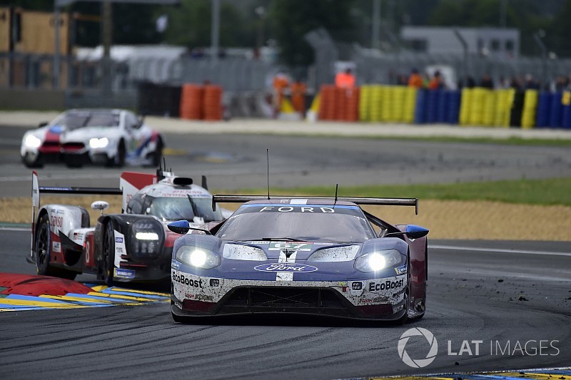 Bestraffingen voor Ford in Le Mans voor niet respecteren minimum rijtijd