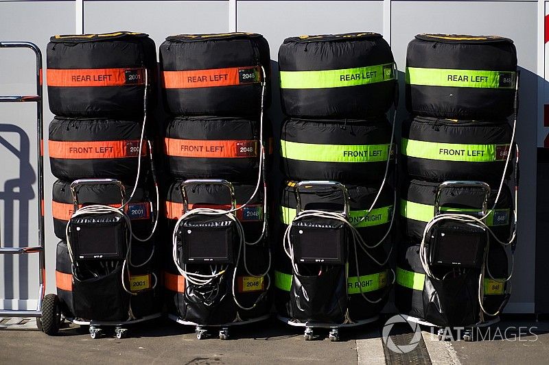 Llantas en los calentadores