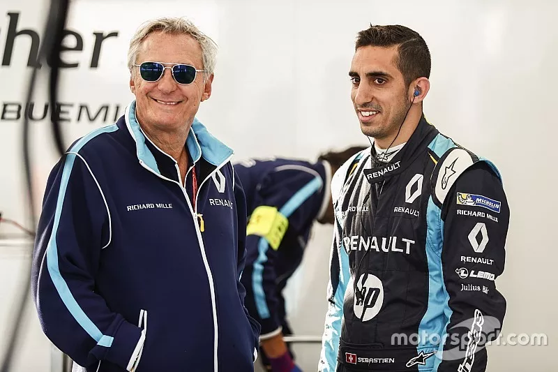 Jean Paul Driot with S&eacute;bastien Buemi, Renault e.Dams