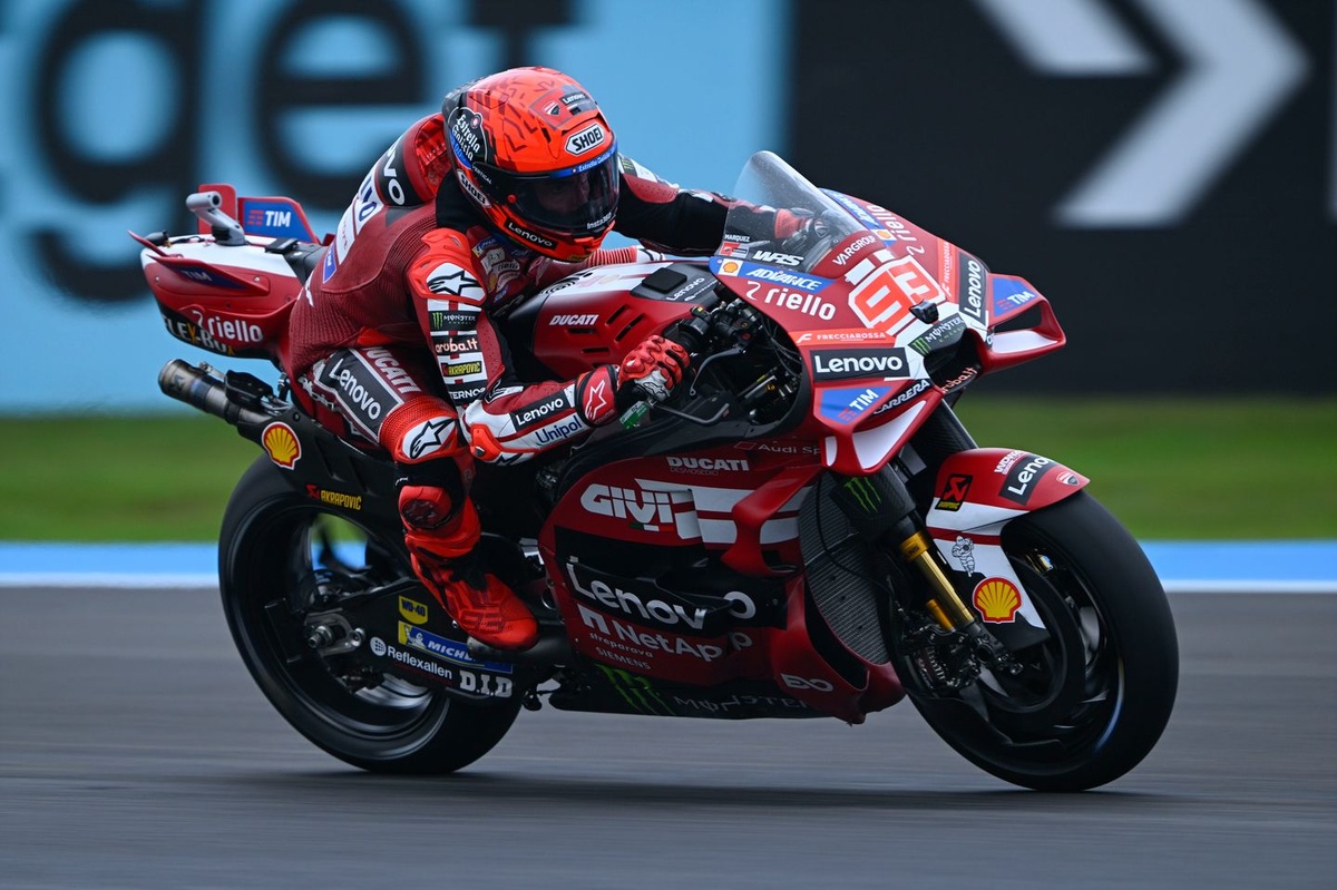 MotoGP: Márquez passa Di Giannantonio e vence a corrida sprint do GP de Goiânia; Moreira é 10º