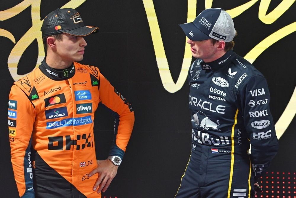 Lando Norris, McLaren, Max Verstappen, Red Bull Racing