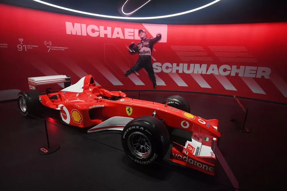 Ferrari F2002 de Michael Schumacher