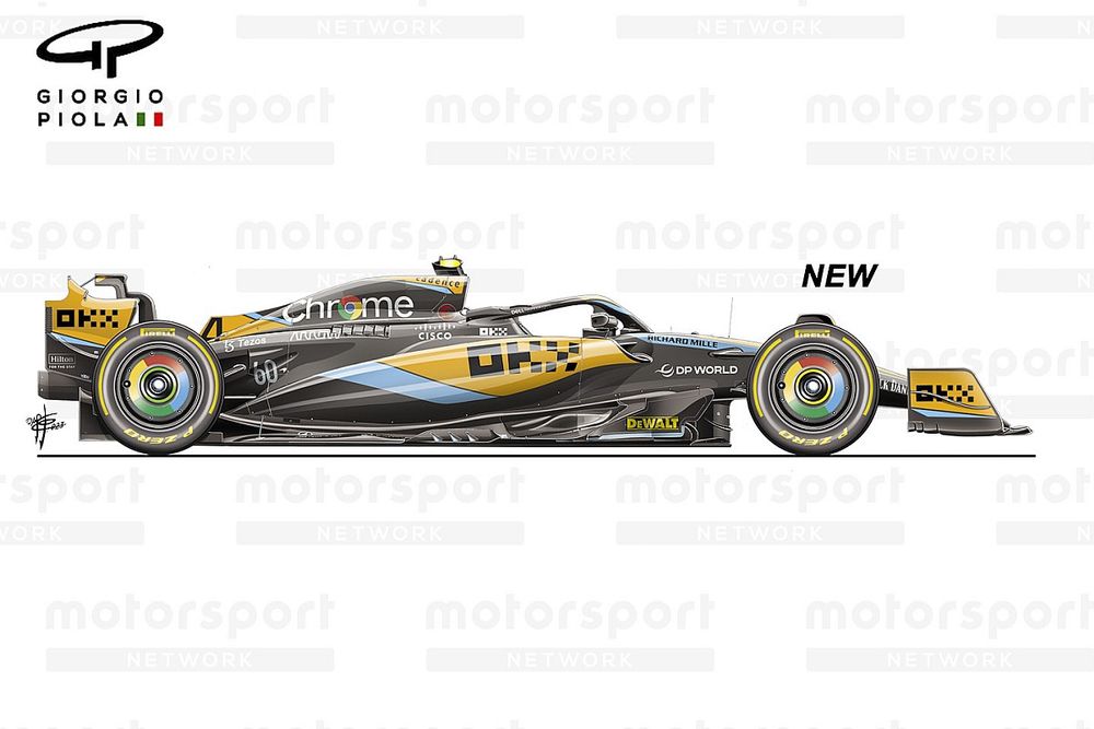 McLaren MCL36, dettaglio tecnico GP d'Austria