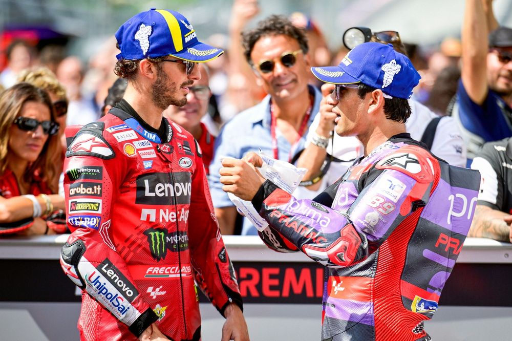 Jorge Martín, Pramac Racing, Francesco Bagnaia, Ducati Team