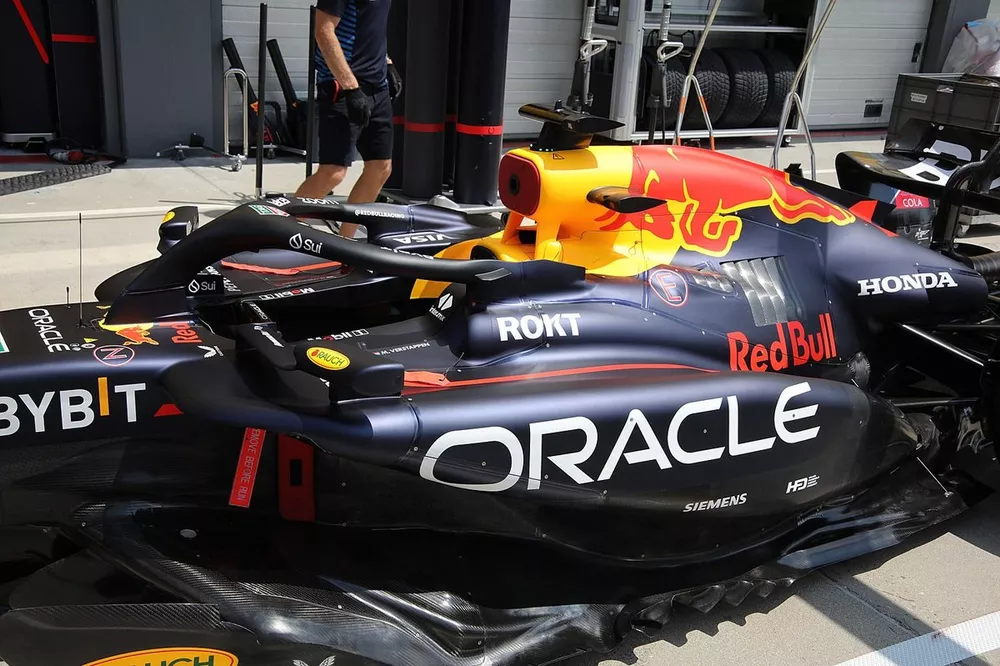 D&eacute;tails techniques de la Red Bull Racing RB20