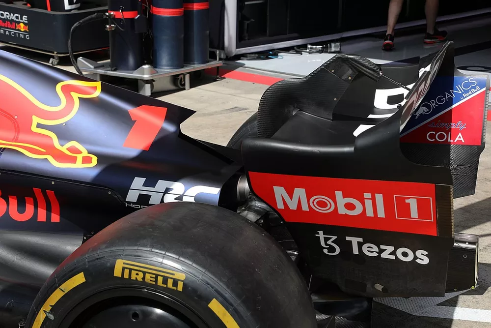 Gros plan sur la Red Bull Racing RB18