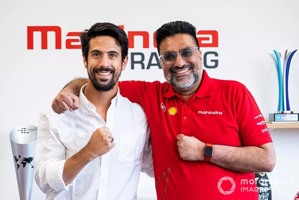 Lucas Di Grassi, Dilbagh Gill, Mahindra Racing