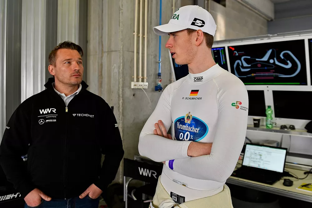 Christian Hohenadel, David Schumacher, Mercedes AMG Team Winward