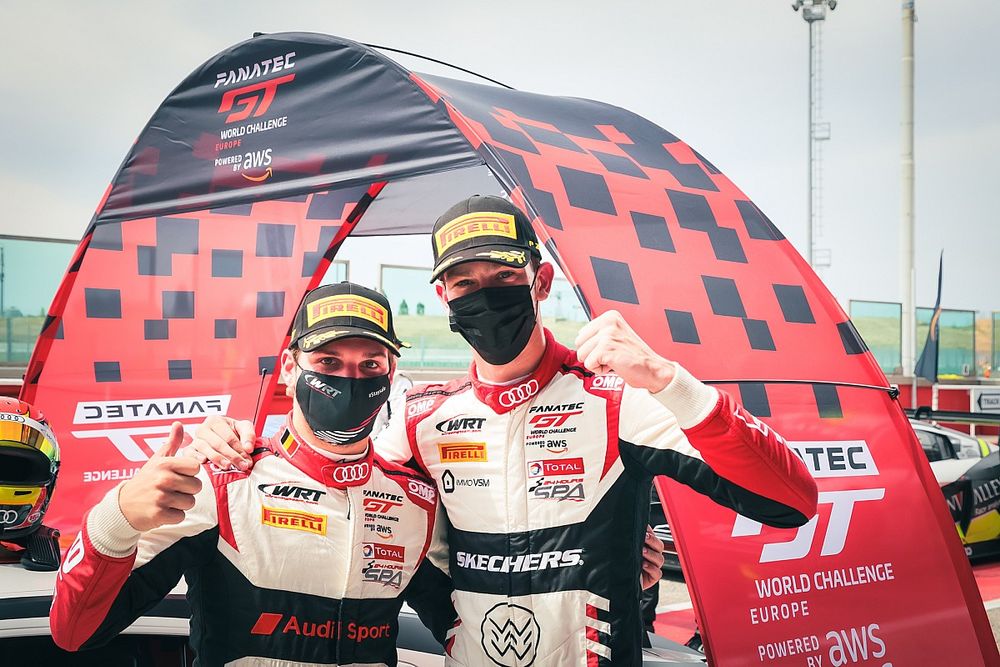 #32 Team WRT Audi R8 LMS GT3: Charles Weerts, Dries Vanthoor