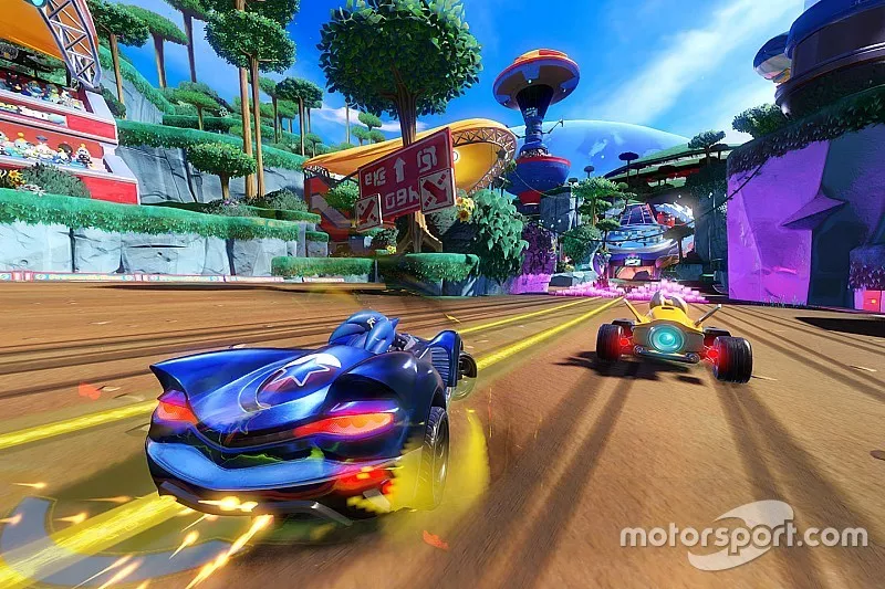 Captura del Team Sonic Racing