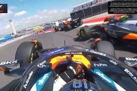 VÍDEO: Norris e Piastri batem na largada e abandonam sprint do GP dos Estados Unidos de F1