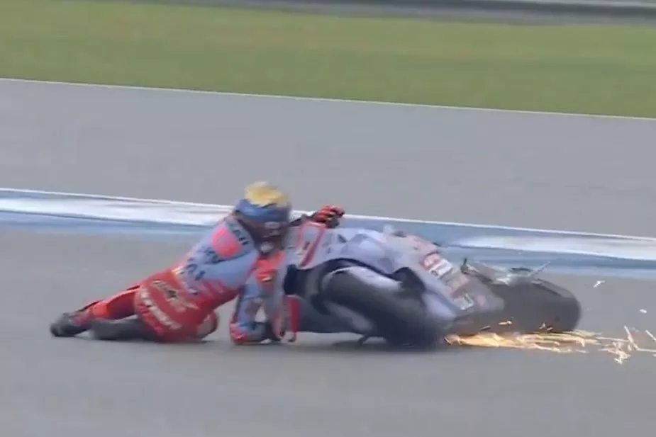 Caída de Márquez en Tailandia