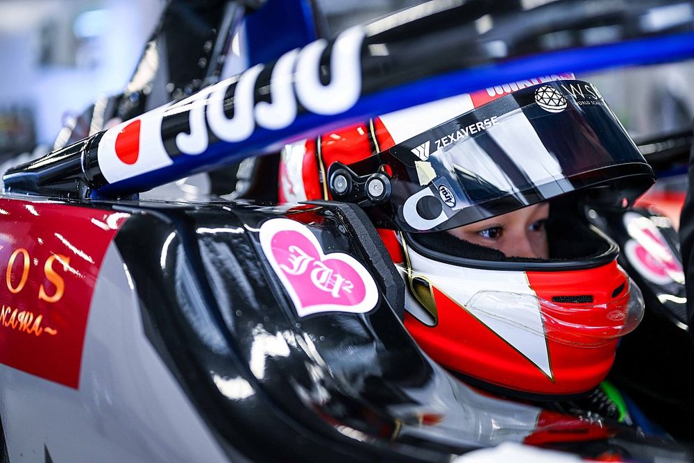 野田樹潤、スーパーフォーミュラ合同／ルーキーテストに参加