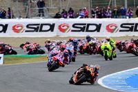 Binder: "Hice mi trazada, Bagnaia y Bezzecchi se abrieron, ni me di cuenta"