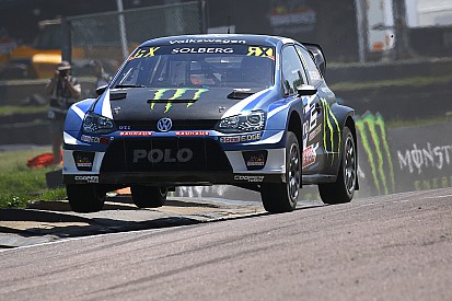 Lydden WRX: Solberg leads Volkswagen 1-2 after Saturday