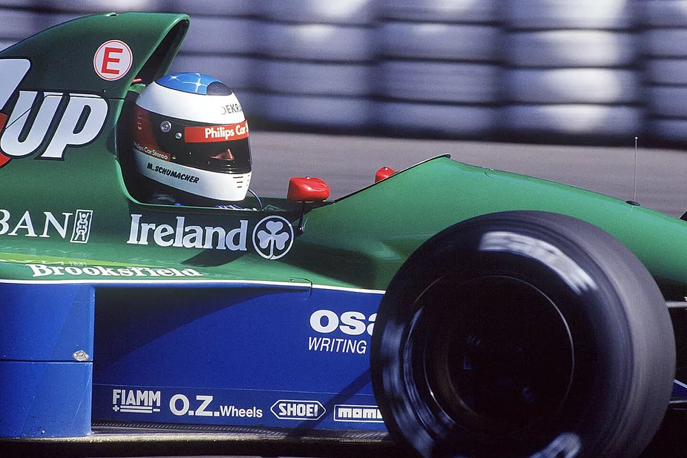 Michael Schumacher, Jordan