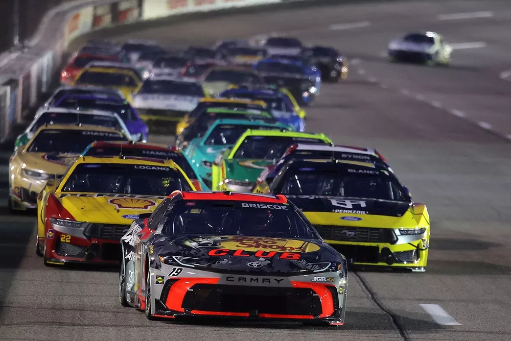 Chase Briscoe, No. 19 Joe Gibbs Racing Toyota
